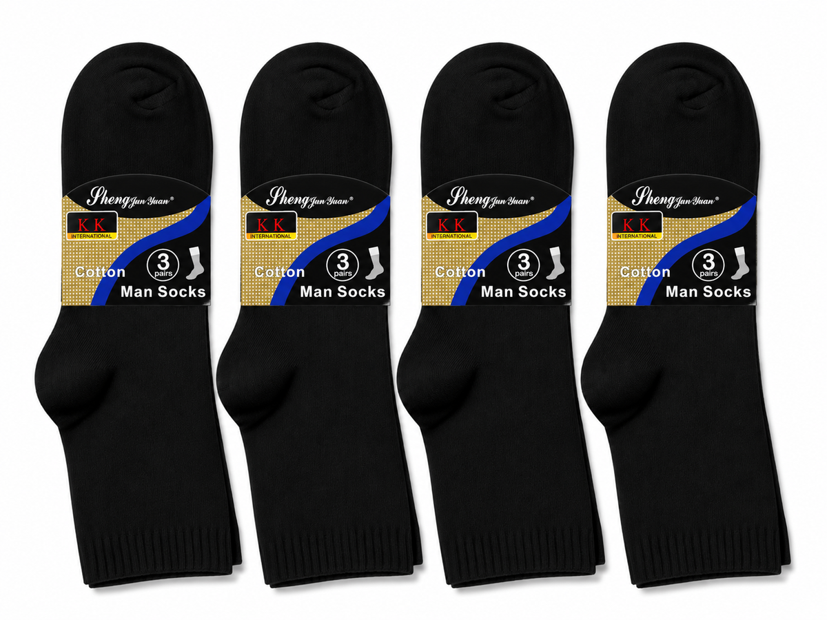 Black long socks main product view