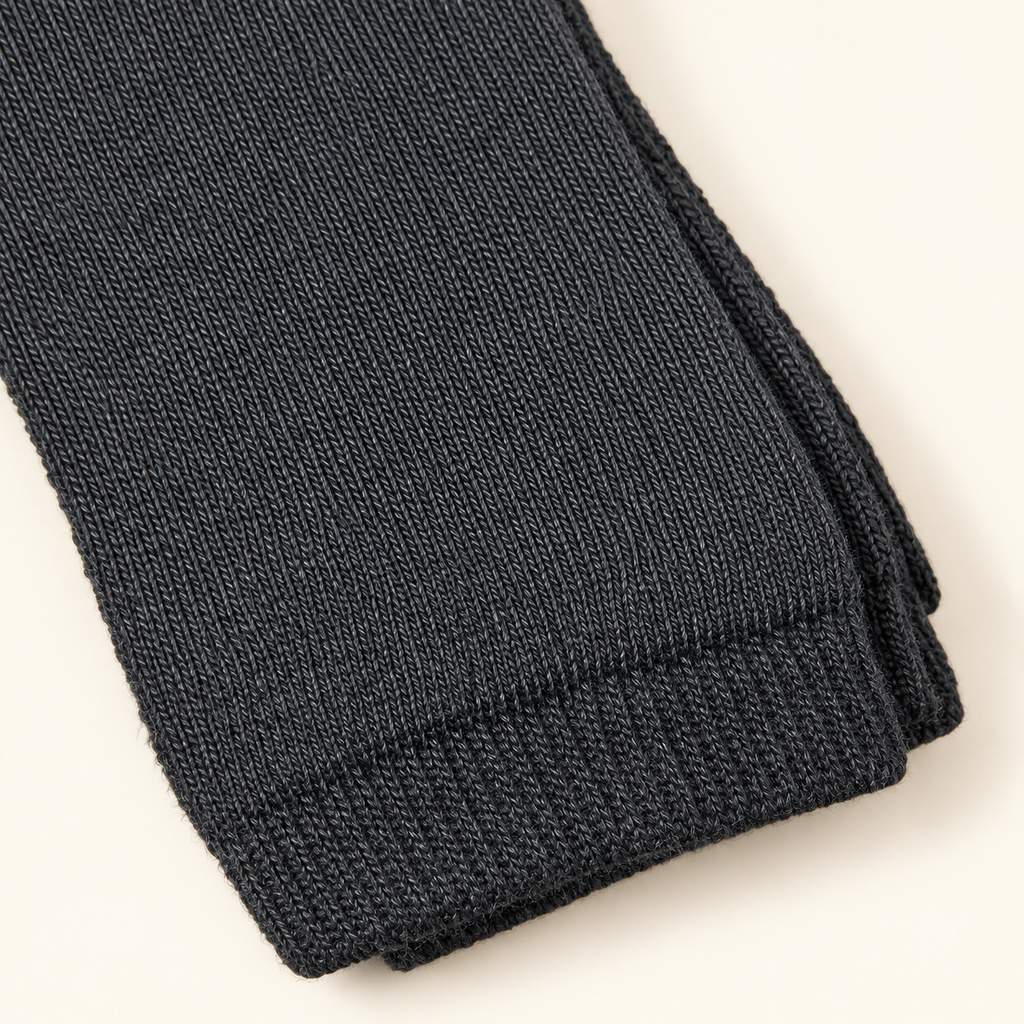 Kids' winter thick socks outer knit detail